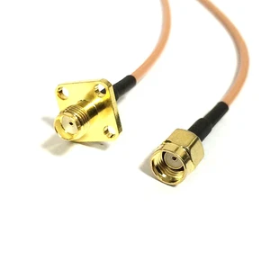 WIFI Antenna Extension Cable SMA Female Panel Chassis to Male Pigtail Adapter RG316 15CM/30CM/50CM/100CM Wholesale WIFI Antenna Extension Cable SMA Female Panel Chassis to Male Pigtail Adapter RG316 15CM/30CM/50CM/100CM Wholesale