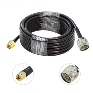 1Pcs N to SMA LMR-300 SMA Male/Female to N Male/Female Connector 50 Ohm Low Loss LMR300 50-5 RF Coaxial Cable Jump Cord 1Pcs N to SMA LMR-300 SMA Male/Female to N Male/Female Connector 50 Ohm Low Loss LMR300 50-5 RF Coaxial Cable Jump Cord