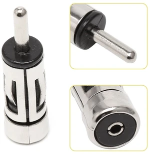 Car Vehicles Radio Stereo ISO To Din Aerial Antenna Mast Adaptor Connector Plug Car Vehicles Radio Stereo ISO To Din Aerial Antenna Mast Adaptor Connector Plug