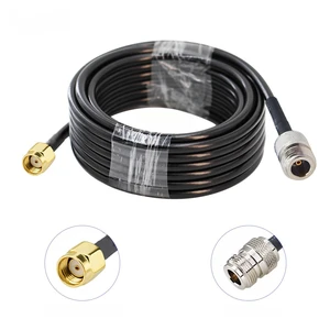 1PCS LMR-300 SMA Male/Female to N Male/Female Connector LMR300 50-5 Coaxial Cable N to SMA RF Adapter Cable 50 Ohm Low Loss 1PCS LMR-300 SMA Male/Female to N Male/Female Connector LMR300 50-5 Coaxial Cable N to SMA RF Adapter Cable 50 Ohm Low Loss