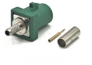 Fakra Crimp Connector Male Car Radio FM GPS Antenna Fakra Adapter for LMR195 RG58 RG142 RG400 Cable A B C D E F G H I K Fakra Crimp Connector Male Car Radio FM GPS Antenna Fakra Adapter for LMR195 RG58 RG142 RG400 Cable A B C D E F G H I K