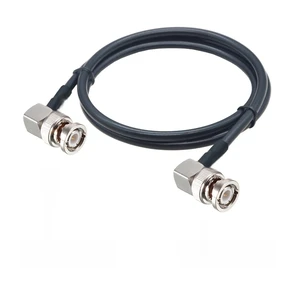 BNC to BNC RG58 Cable BNC Male to BNC Male Straight / Right Angle 90 Plug RG-58 Jumper 50Ohm RF Coaxial Extension Cable BNC to BNC RG58 Cable BNC Male to BNC Male Straight / Right Angle 90 Plug RG-58 Jumper 50Ohm RF Coaxial Extension Cable