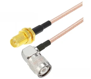 1PCS TNC Male Right Angle 90 Degrees to SMA Male Plug Straight/Right Angle RG316 Cable RF Coaxial Extension Jumper Pigtail 1PCS TNC Male Right Angle 90 Degrees to SMA Male Plug Straight/Right Angle RG316 Cable RF Coaxial Extension Jumper Pigtail