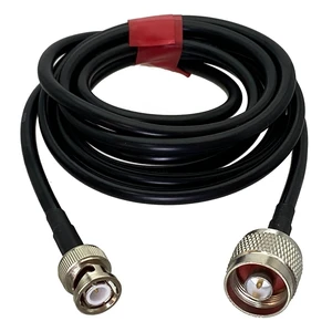RG58 Low Loss N Male to BNC Male Coaxial Cable,RG58 N BNC Extension Jumper Cable for Antenna,RF Radio,Modem,Oscilloscope,Signal RG58 Low Loss N Male to BNC Male Coaxial Cable,RG58 N BNC Extension Jumper Cable for Antenna,RF Radio,Modem,Oscilloscope,Signal