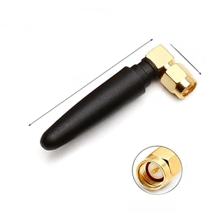 10PCS/Lot 2.4G/433MHZ Glue Stick Antenna Connector For GPRS/GSM/WIFI 5CM 2DBI SMA Elbow 10PCS/Lot 2.4G/433MHZ Glue Stick Antenna Connector For GPRS/GSM/WIFI 5CM 2DBI SMA Elbow