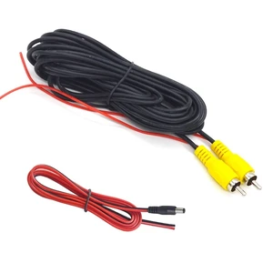 RCA 6M/10M/15M/20M Video Cable for Rear View Camera Universal Wire Connecting Reverse Camera Multimedia Monitor Universal RCA 6M/10M/15M/20M Video Cable for Rear View Camera Universal Wire Connecting Reverse Camera Multimedia Monitor Universal