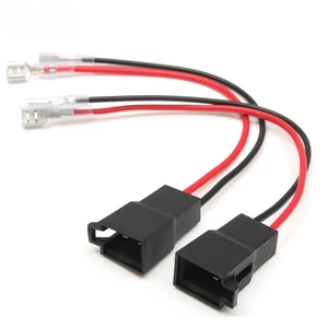 1/2 Pair 15cm Speaker Cable Adaptor Plug Connectors Sudio Wire Connector For Aftermarket Vehicle 1/2 Pair 15cm Speaker Cable Adaptor Plug Connectors Sudio Wire Connector For Aftermarket Vehicle