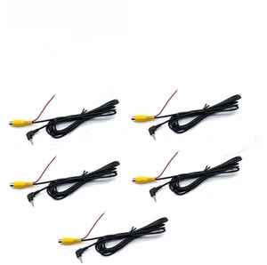 Rearview Camera Connection Cable RCA To 2.5mm AV Converter Cable Car Rear View Reverse Parking Camera for Car DVR Dashcam Rearview Camera Connection Cable RCA To 2.5mm AV Converter Cable Car Rear View Reverse Parking Camera for Car DVR Dashcam