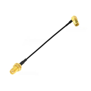 RF1.13 SMA to SMA Cable SMA Male/Female to Male Right Angle Connector RF Coax Jumper 50 Ohm WIFI Antenna Extension Pigtail Cord RF1.13 SMA to SMA Cable SMA Male/Female to Male Right Angle Connector RF Coax Jumper 50 Ohm WIFI Antenna Extension Pigtail Cord