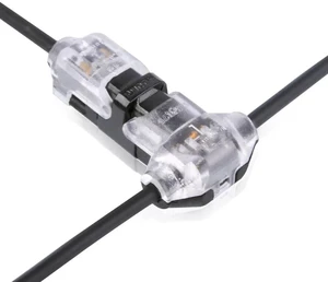 Universal Quick Splice Voltage Wire Connector Mini Solderless No Stripping Tool One Pin Two Way Terminal Joint Kit Latest Universal Quick Splice Voltage Wire Connector Mini Solderless No Stripping Tool One Pin Two Way Terminal Joint Kit Latest