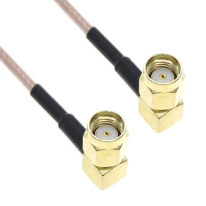 RG316 RG174 SMA Male To SMA Male Female RP-SMA Connector Plug RPSMA Nut Bulkhead Extension RF Coaxial Coax Jumper Pigtail Cable RG316 RG174 SMA Male To SMA Male Female RP-SMA Connector Plug RPSMA Nut Bulkhead Extension RF Coaxial Coax Jumper Pigtail Cable
