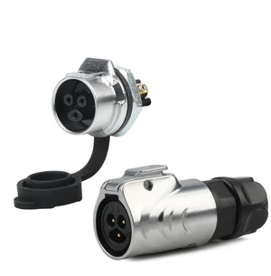 M12 Screw Locking Electrical Cable Connector Waterproof 3 Pin Wire Connector for Factory Automation Junction Boxes LED M12 Screw Locking Electrical Cable Connector Waterproof 3 Pin Wire Connector for Factory Automation Junction Boxes LED