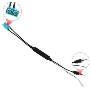 For Aftermarket Radio Wire Dual Antenna Adapter Cable For Aftermarket Stereo For Aftermarket Radio Wire Dual Antenna Adapter Cable For Aftermarket Stereo