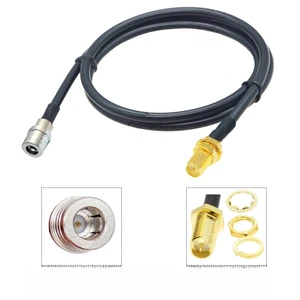 1PCS QMA to SMA RG58 Cable QMA Male to SMA/RP-SMA Male Female Jack Plug 50Ohm Low Loss RF Coaxial Extension Pigtail 1PCS QMA to SMA RG58 Cable QMA Male to SMA/RP-SMA Male Female Jack Plug 50Ohm Low Loss RF Coaxial Extension Pigtail