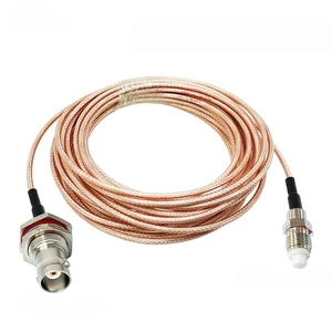 1Pcs FME to BNC Female Waterproof Connector RG-316 Cable Q9 BNC to FME Adapter RF Coaxial Cable Antenna Extension Jumper Pigtail 1Pcs FME to BNC Female Waterproof Connector RG-316 Cable Q9 BNC to FME Adapter RF Coaxial Cable Antenna Extension Jumper Pigtail