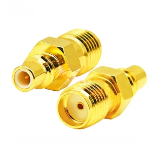 2Pcs/Lot RF Adapter SMA to SMB/SMC/MCX/MMCX Male Plug or Female Jack Straight 50 ohm RF Coaxial Connector Gold Plated Brass 2Pcs/Lot RF Adapter SMA to SMB/SMC/MCX/MMCX Male Plug or Female Jack Straight 50 ohm RF Coaxial Connector Gold Plated Brass