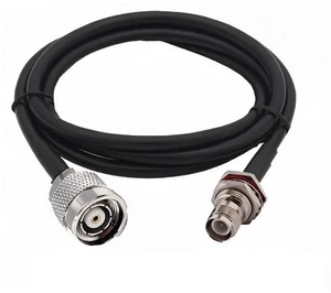Reverse RP TNC Female Inner Pin To RP TNC Male With Socket Adapter Cable Assembly RG58 50CM/100CM/200CM Wholesale Reverse RP TNC Female Inner Pin To RP TNC Male With Socket Adapter Cable Assembly RG58 50CM/100CM/200CM Wholesale