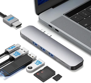 TC52 7-in-2 ports USB C Docking station Type C to Video Output adapter USB Hub 3.0 5Gbps faster transfer for Type-C Laptop TC52 7-in-2 ports USB C Docking station Type C to Video Output adapter USB Hub 3.0 5Gbps faster transfer for Type-C Laptop