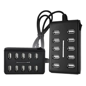 10-Port USB 2.0 Docking Station Portable Multi-Function Hub Hi-Speed Multi-Link USB Splitter for Mobile Phone Tablet 10-Port USB 2.0 Docking Station Portable Multi-Function Hub Hi-Speed Multi-Link USB Splitter for Mobile Phone Tablet