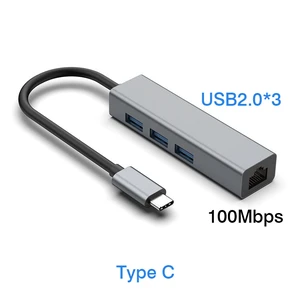 USB C HUB Type C Splitter USB Hub With USB3.0 1000Mbps RJ45 Ethernet Adapter 100Mbps USB2.0 Docking Station With Charge PD 100W USB C HUB Type C Splitter USB Hub With USB3.0 1000Mbps RJ45 Ethernet Adapter 100Mbps USB2.0 Docking Station With Charge PD 100W
