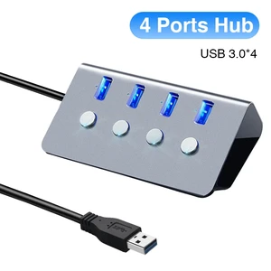 7in1 USB hub 3.0 Extension USB Port Expander LED Individual Switch Powered USB Adapter USB Charging Station USB to USB Splitter 7in1 USB hub 3.0 Extension USB Port Expander LED Individual Switch Powered USB Adapter USB Charging Station USB to USB Splitter