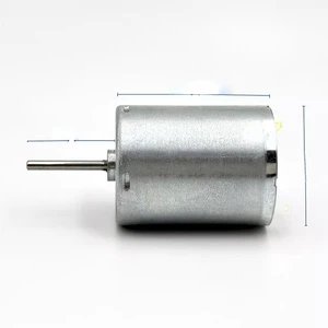 Generic for RK-370SH-20165 Mini 370 Motor DC 3V-12V 9500RPM Micro 24mm Round Spindle Motor Long Shaft Carbon Brush Motor DIY Hobby Toy Model Generic for RK-370SH-20165 Mini 370 Motor DC 3V-12V 9500RPM Micro 24mm Round Spindle Motor Long Shaft Carbon Brush Motor DIY Hobby Toy Model