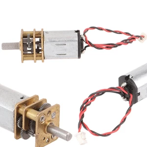 Generic for DC 3V-12V 60RPM Micro Mini Slow Speed N20 Full Metal Gearbox Gear Reducer Motor DC 5V 50mA Generic for DC 3V-12V 60RPM Micro Mini Slow Speed N20 Full Metal Gearbox Gear Reducer Motor DC 5V 50mA