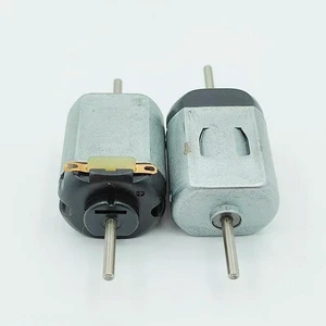 Generic for FC-130SA Mini 130 Dual Shaft High Speed 25000RPM DC Motor 3V-6V Voltage Compatible for DIY Hobby Toy Car Boat Train Generic for FC-130SA Mini 130 Dual Shaft High Speed 25000RPM DC Motor 3V-6V Voltage Compatible for DIY Hobby Toy Car Boat Train
