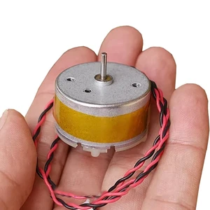 Generic for RF-500TB-12560 DC 6V-12V 5400RPM Micro 32mm Diameter Round Spindle Motor Precious Metal Brush DIY Sweeper Robot Fragrance Alarm Generic for RF-500TB-12560 DC 6V-12V 5400RPM Micro 32mm Diameter Round Spindle Motor Precious Metal Brush DIY Sweeper Robot Fragrance Alarm