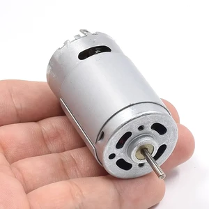 Generic for RS-395 Micro 28mm Electric Motor DC 6V-24V 13000RPM High Speed Carbon Brush Motor DIY Hobby Toy Hair Drier Boat Car Tank Model Generic for RS-395 Micro 28mm Electric Motor DC 6V-24V 13000RPM High Speed Carbon Brush Motor DIY Hobby Toy Hair Drier Boat Car Tank Model