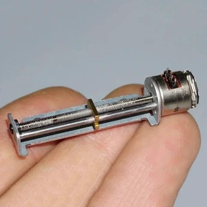 Generic for 2-Phase 4-Wire Stepping Motor Micro Mini 10mm Precision Screw Stepper Motor 32mm Stroke Linear Slider Actuator Metal Nut Generic for 2-Phase 4-Wire Stepping Motor Micro Mini 10mm Precision Screw Stepper Motor 32mm Stroke Linear Slider Actuator Metal Nut