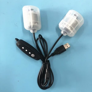 Generic for DC5V USB Vibrating Dual Motors 3 Speed Regulator Massage Device Frog Breeding Vibration Motor Waist Belt Parts with 1.1m Cable Generic for DC5V USB Vibrating Dual Motors 3 Speed Regulator Massage Device Frog Breeding Vibration Motor Waist Belt Parts with 1.1m Cable