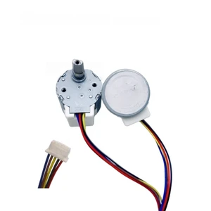 Generic for 24BYJ48 DC Motor 5V Stepper Motor Specifically Designed for Pan-Tilt Surveillance Cameras 1/64 Gear Ratio Generic for 24BYJ48 DC Motor 5V Stepper Motor Specifically Designed for Pan-Tilt Surveillance Cameras 1/64 Gear Ratio