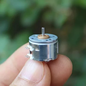 Generic for 15BY Mini 15mm Round Stepper Motor Micro 2-Phase 4-Wire Stepping Motor 18 Degree 1.5mm Shaft Generic for 15BY Mini 15mm Round Stepper Motor Micro 2-Phase 4-Wire Stepping Motor 18 Degree 1.5mm Shaft