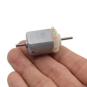 Generic for Mini 20mm FF-130SA Motor Dual Shaft DC 6V 7.4V 9V 12V High Speed Micro 130 Electric Motor DIY RC Racing Slot Car Toy Car Generic for Mini 20mm FF-130SA Motor Dual Shaft DC 6V 7.4V 9V 12V High Speed Micro 130 Electric Motor DIY RC Racing Slot Car Toy Car