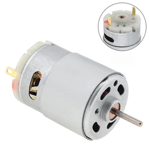 Generic for RS380 DC Motor 5V 5500RPM Micro Motor with Shield Ring for DIY Toys Hair Drier Mini Fan and Small Appliance Generic for RS380 DC Motor 5V 5500RPM Micro Motor with Shield Ring for DIY Toys Hair Drier Mini Fan and Small Appliance