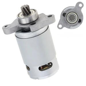 Generic for RS550 8 Teeth DC Motor 21V Saw Motor with Helical Tooth Gear for Electric Saber Saw Handheld Cutting Lithium Electric Saw Generic for RS550 8 Teeth DC Motor 21V Saw Motor with Helical Tooth Gear for Electric Saber Saw Handheld Cutting Lithium Electric Saw