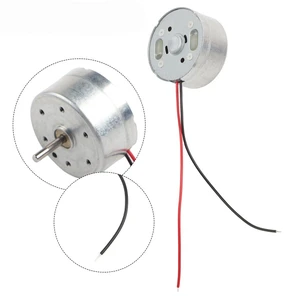 Generic for RF-300CA RC-300 DC 3V 5V 6V 10300RPM Mini 24mm Round Electric Motor 2mm Shaft Solar Power Motor For Electronic Equipment Parts Generic for RF-300CA RC-300 DC 3V 5V 6V 10300RPM Mini 24mm Round Electric Motor 2mm Shaft Solar Power Motor For Electronic Equipment Parts