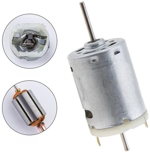 Generic for R380 DC Motor 12V 5500RPM Biaxial Output Micro Motor for DIY Toys Small Appliances Generic for R380 DC Motor 12V 5500RPM Biaxial Output Micro Motor for DIY Toys Small Appliances