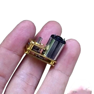 Generic for Mini 7-Type N20 Full Metal Gear Motor DC 6V-12V 60RPM Slow Speed Inverted Shaft Micro Gearbox Gear Reducer Motor DIY Robot Toy Generic for Mini 7-Type N20 Full Metal Gear Motor DC 6V-12V 60RPM Slow Speed Inverted Shaft Micro Gearbox Gear Reducer Motor DIY Robot Toy