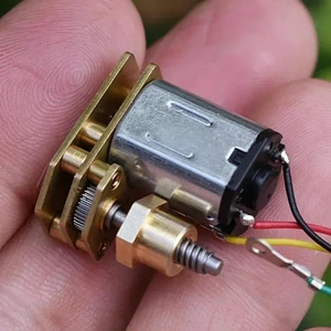 Generic for Mini Linear N20 Full Metal Gearbox Gear Reducer Motor with Driver Nut DC 3V-4.2V 3.7V 130 RPM Slow Speed for Fingerprint Lock Generic for Mini Linear N20 Full Metal Gearbox Gear Reducer Motor with Driver Nut DC 3V-4.2V 3.7V 130 RPM Slow Speed for Fingerprint Lock