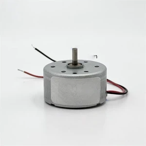 Generic for Mini 300 Motor RF-300CA DC 3V 3.7V 5V 6500RPM Micro 24mm Diameter Round Spindle Motor Low Current Mute DIY Hobby Toy Fan Model Generic for Mini 300 Motor RF-300CA DC 3V 3.7V 5V 6500RPM Micro 24mm Diameter Round Spindle Motor Low Current Mute DIY Hobby Toy Fan Model