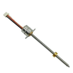 Generic for 50mm Stroke Mini 10mm Precision Linear Stepper Motor DC 5V 2-Phase 4-Wire Stepping Motor Long Lead Screw Rod Slider Moving Nut Generic for 50mm Stroke Mini 10mm Precision Linear Stepper Motor DC 5V 2-Phase 4-Wire Stepping Motor Long Lead Screw Rod Slider Moving Nut