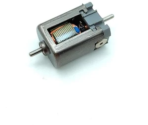 Generic for Small Mini 15mm Electric 010 Motor DC 6V 9V 12V 21000RPM High Speed Dual 1.5mm Shaft DIY RC HO Slot Car Rail Train Model Generic for Small Mini 15mm Electric 010 Motor DC 6V 9V 12V 21000RPM High Speed Dual 1.5mm Shaft DIY RC HO Slot Car Rail Train Model