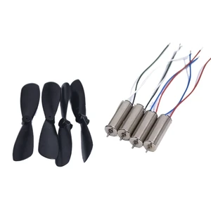 Generic for 4pcs DC 3.7V 50000RPM 617 6mm Coreless High-speed Motor with 4 x 55MM Prler Cw CCW for DIY Micro FPV Quadcopter Generic for 4pcs DC 3.7V 50000RPM 617 6mm Coreless High-speed Motor with 4 x 55MM Prler Cw CCW for DIY Micro FPV Quadcopter