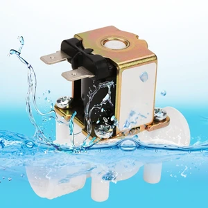 Generic for 12V G1/2" NC Plastic Electrical Inlet Solenoid Water Valve for Water Dispense N/C Solenoid Valve 1/2 Solenoid Valve Water Valve Generic for 12V G1/2" NC Plastic Electrical Inlet Solenoid Water Valve for Water Dispense N/C Solenoid Valve 1/2 Solenoid Valve Water Valve