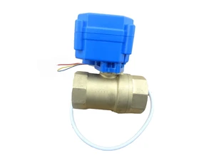 Generic for Misol 1pcs of Motorized ball valve brass, G3/4" DN20 BSP reduce port, 2 way, CR02, electrical valve Generic for Misol 1pcs of Motorized ball valve brass, G3/4" DN20 BSP reduce port, 2 way, CR02, electrical valve