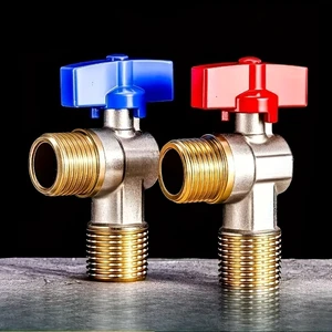 Generic for 2Pcs Upgraded Copper Ball Valve Leakproof Full Opening Smooth Flow Water Shutoff Valve Home Industrial Pipeline Use Generic for 2Pcs Upgraded Copper Ball Valve Leakproof Full Opening Smooth Flow Water Shutoff Valve Home Industrial Pipeline Use