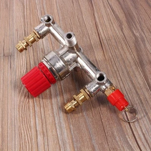 Generic for Air Compressor Switch Pressure Regulator Valve Double Outlet Tube Alloy Air Compressor Switch Pressure Regulator Valve Fit Part Generic for Air Compressor Switch Pressure Regulator Valve Double Outlet Tube Alloy Air Compressor Switch Pressure Regulator Valve Fit Part