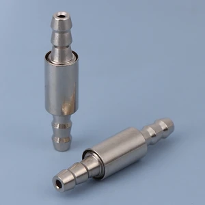 Generic for Aquarium Check Valve 4mm For CO2 System Setup Stainless Steel Anti-Leak Non-Backflow Non-Return Fish Tank CO2 Diffuser Air Valve Generic for Aquarium Check Valve 4mm For CO2 System Setup Stainless Steel Anti-Leak Non-Backflow Non-Return Fish Tank CO2 Diffuser Air Valve